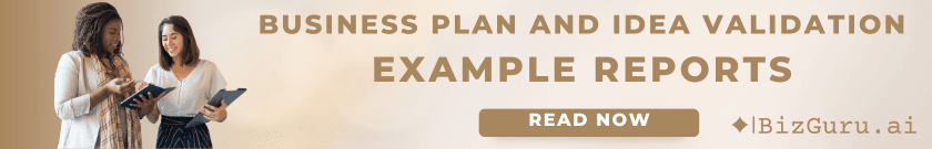 Example report generated by BizGuru.ai